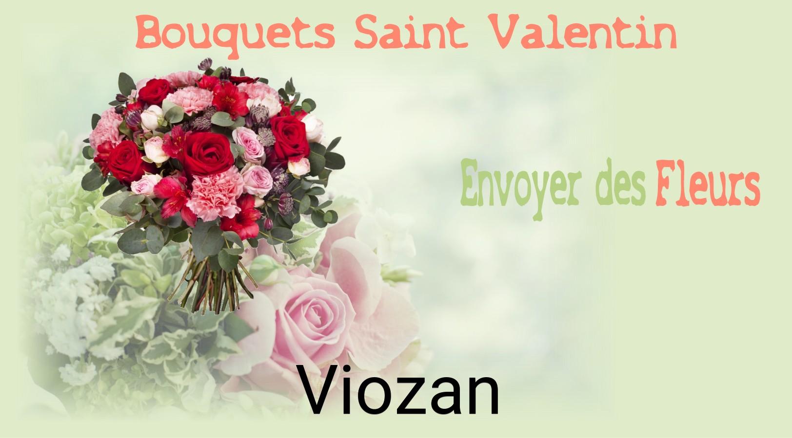Roses de Saint-Valentin livrées à Viozan